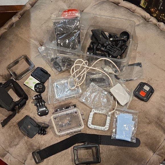 GoPro Accessory Kit with Black and White Components